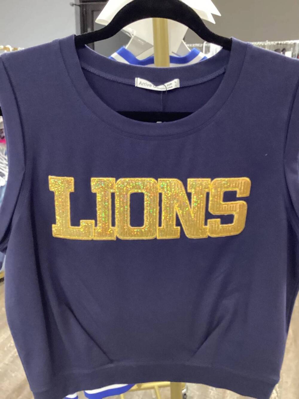 NEW ARRIVE GUIDE women's lions yoga top in purple